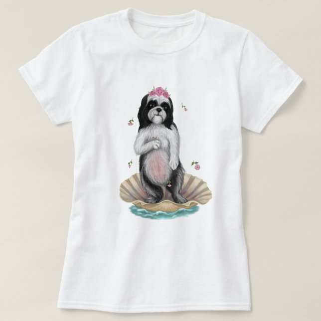 T-shirt Shih Tzu Venus (Design devant)