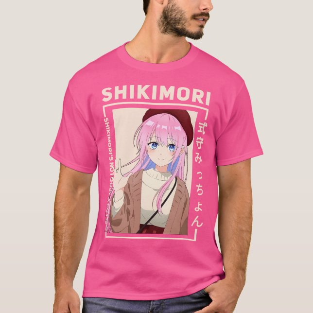 T-shirt Shikimori - Kawaii Dake Ja Nai Shikimori San (Devant)