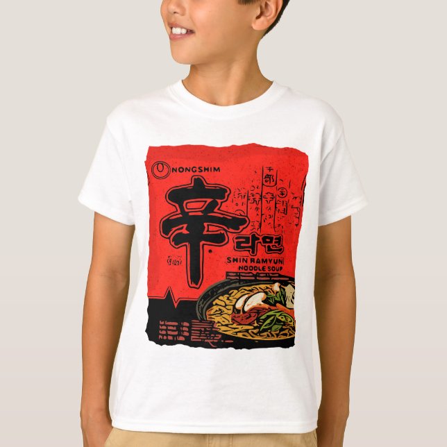 T-shirt Shin Ramyun Coréen Ramen (Devant)