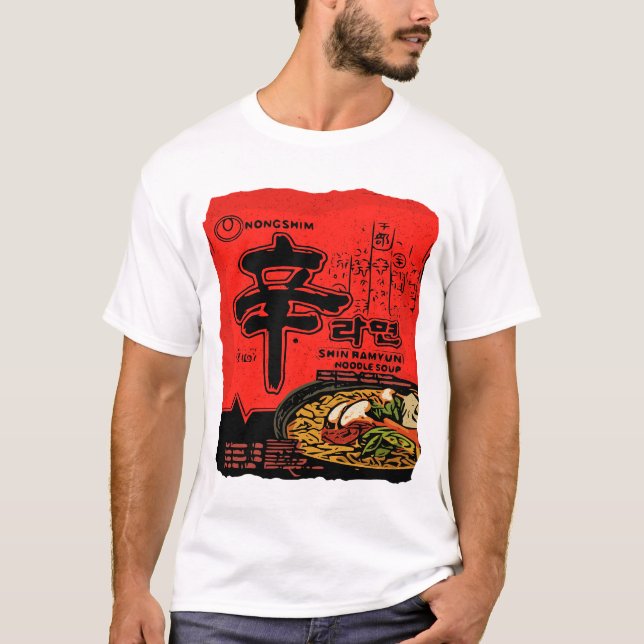 T-shirt Shin Ramyun Coréen Ramen (Devant)