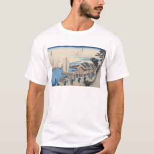 T-shirt Shinagawa : départ d'un Daimyo