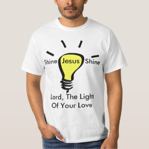 T-shirt Shine, Jésus, Shine