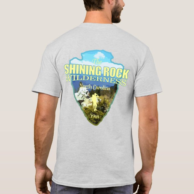 T-shirt Shining Rock WA (flèche) (Dos)