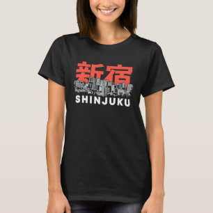 T-shirt Shinjuku Tokyo Japon Souvenir japonais Kanji Chara