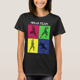 T-shirt shinobi japonais ninjas esthétique graphique