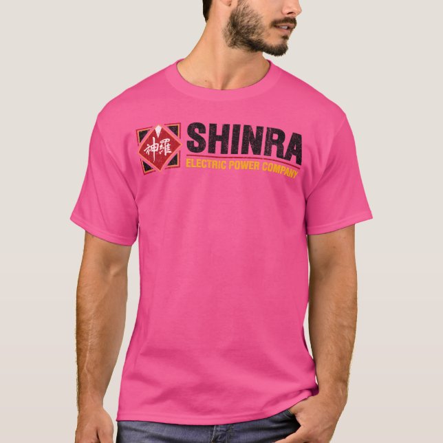 T-shirt Shinra Electric Power Company (Variant) (Devant)