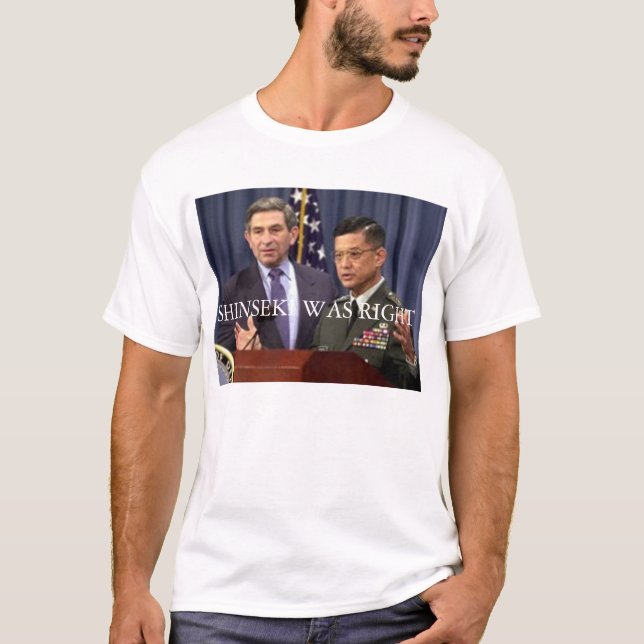 T-shirt Shinseki était exact (Devant)
