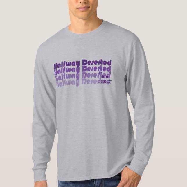 T-shirt shirt2purple (Devant)