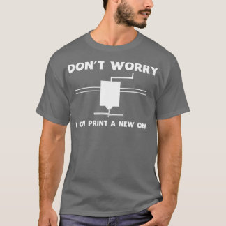T-shirt Shirt 3D Printer Gift idea for