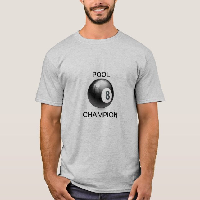 T-SHIRT SHIRT 8 BALL GRAS (Devant)