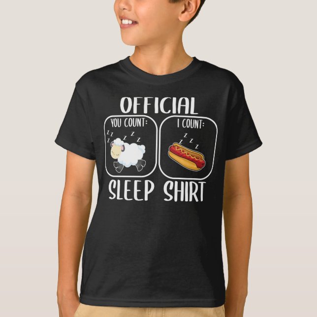 T-shirt Shirt de Hot Dog (Devant)