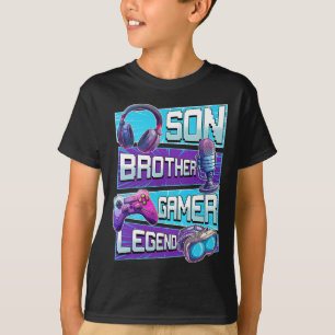 T-shirt Shirt Gaming Shirt Video Game Shirts Pour Garçons