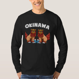 T-shirt Shisa Chien Gardien Lions Okinawa Japon