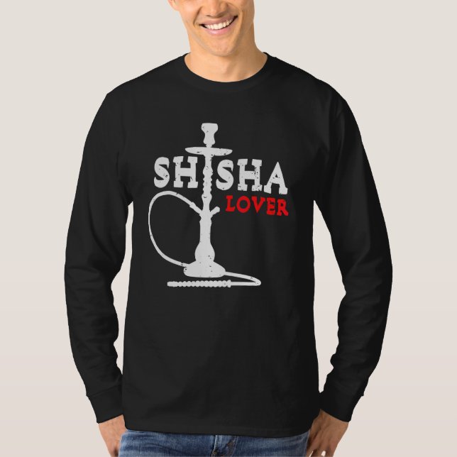 T-shirt Shisha Hookah fumée à la vapeur (Devant)