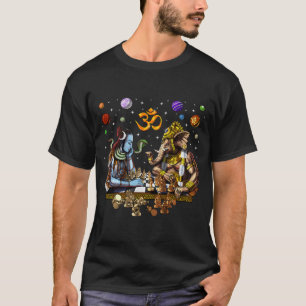 T-shirt Shiva contre Ganesha