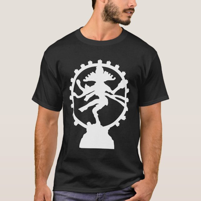 T-shirt Shiva God Hindu Relaxé (Devant)