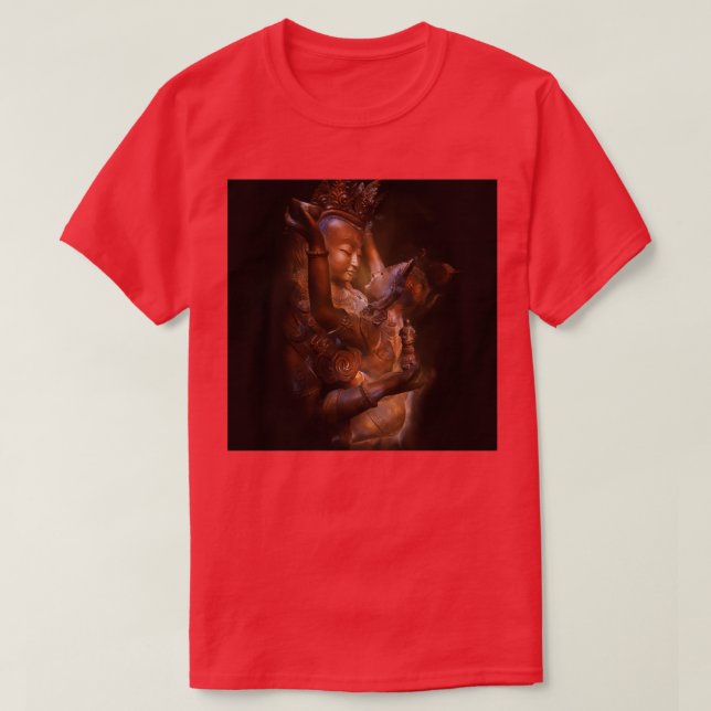 T-shirt Shiva Shakti Tantra Yab Yum (Design devant)