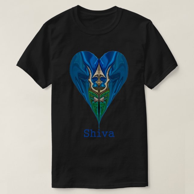 T-shirt Shiva Shakti Trishul (Design devant)