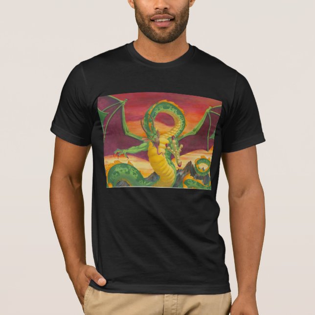 T-shirt Shivan Dragon Redesign (Devant)