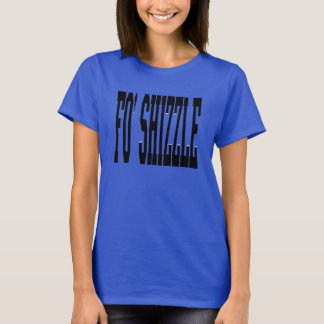 T-shirt shizzle de fo (noir)