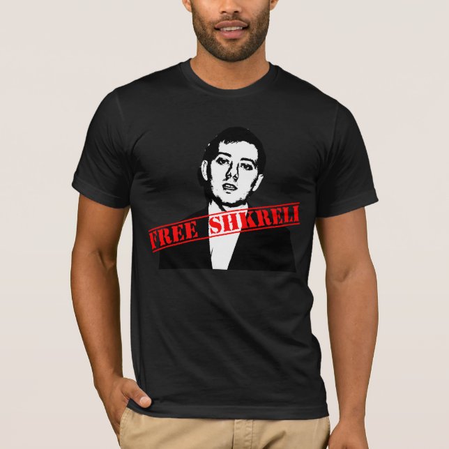 T-shirt Shkreli libre (Devant)