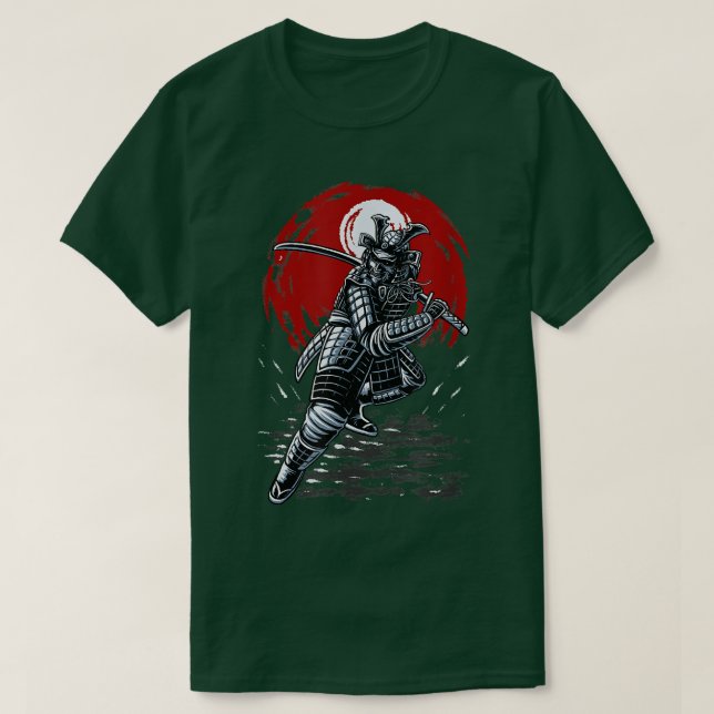 T-shirt Sho Samurai Mask  Samurai warrior  Samurai  (Design devant)