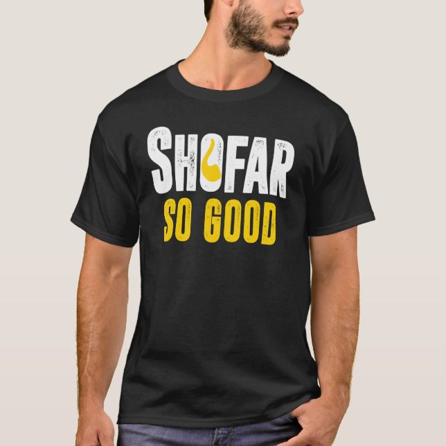 T-shirt Shoch So Good Rosh Hashanah Juif Nouvel An Hommes  (Devant)