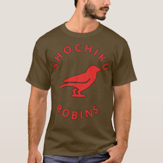 T-shirt Shochiku Robins Japonais baseball vintage