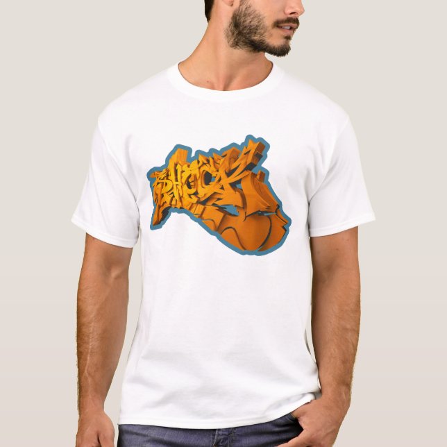 T-SHIRT SHOCK 3D (Devant)