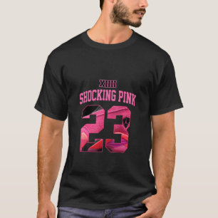 T-shirt Shocking Pink 14s Tee Numéro 23 Chaussures de gout