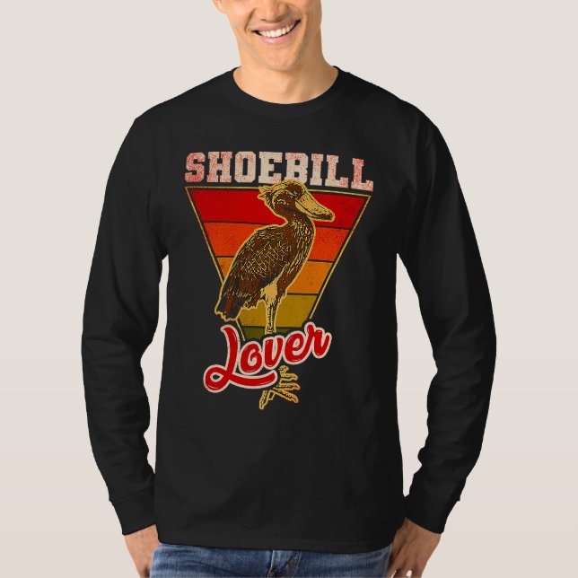 T-shirt Shoebill Bird Animal (Devant)
