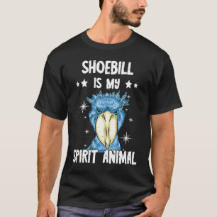 T-shirt Shoebill Spirit Animal Oiseau Africain cigogne afr