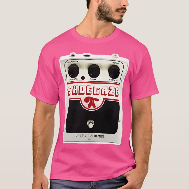 T-shirt Shoegaze Guitare Effets Pédale Guitariste (Devant)