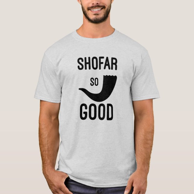 T-shirt Shofar So Good Christian Faith Tee Hébrew Torah (Devant)