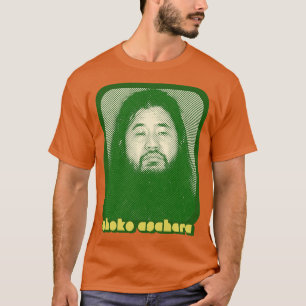 T-shirt Shoko Asahara Retro Style Culte Leader Design