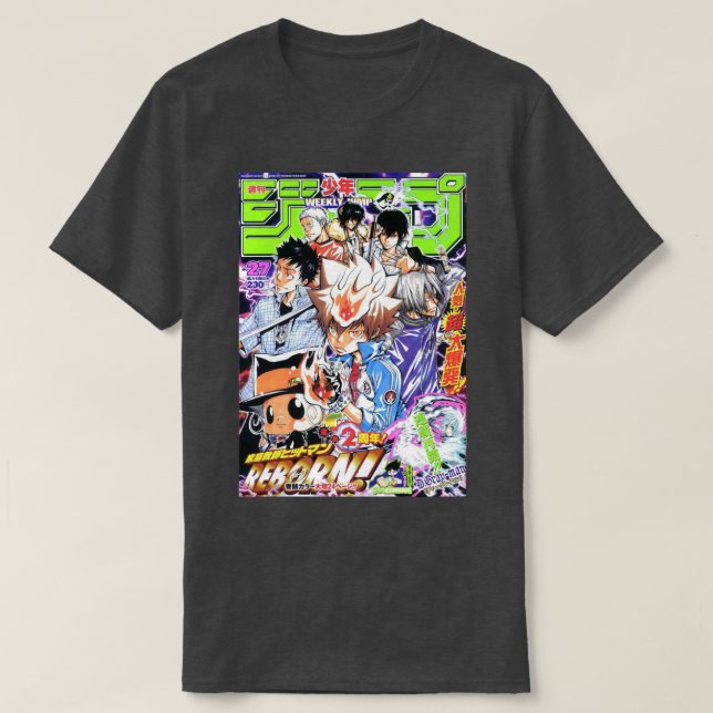 T-shirt Shonen Jump Katekyo Hitman Reborn (Design devant)