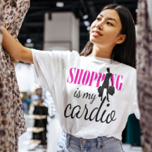 Shopping Est Mon Cardio Graphic Print (v1)