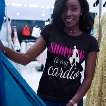 Shopping Est Mon Cardio Graphic Print (v2)