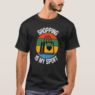 T-shirt Shopping Est Mon Sport, Ventilateurs De Shopper