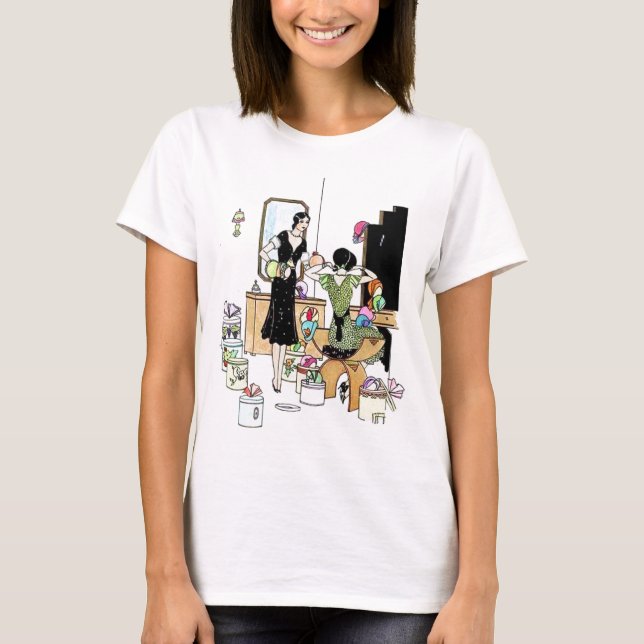 T-shirt Shopping pour casquettes (Devant)