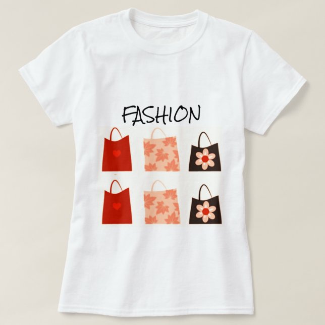 T-shirt Shopping Queen Collection-T-shirt femme (Design devant)