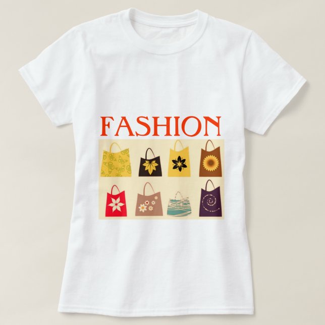 T-shirt SHOPPPING QUEEN COLLECTION - Dames (Design devant)