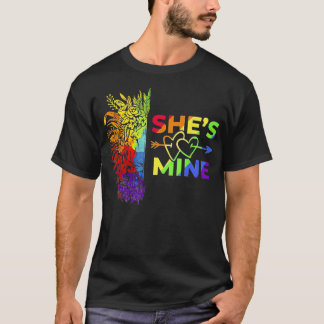 T-shirt Shore Mienne Hers LGBT Lion Couple Lover Lover LGB