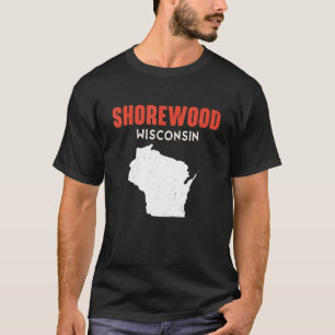 T-shirt Shorewood USA State America Travel Montanan Helena