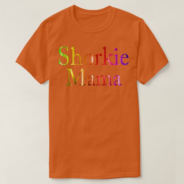 T-SHIRT SHORKIE MAMA (Design devant)