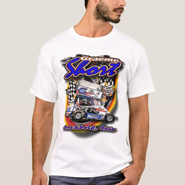 T-shirt Short de Graeme emballant la chemise (Devant)