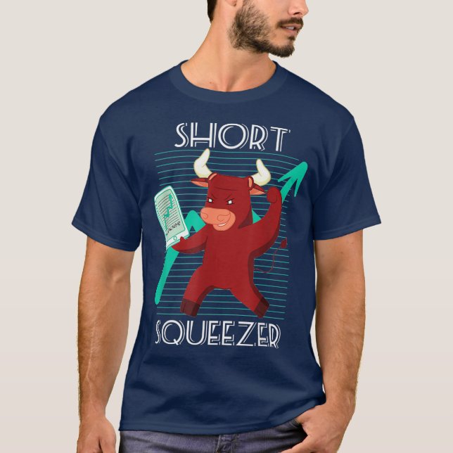 T-shirt Short squeze trading stocks short gme stonk (Devant)