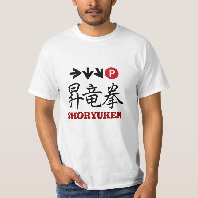 T-shirt shoryuken  ★kanji★ tee shirt (Devant)