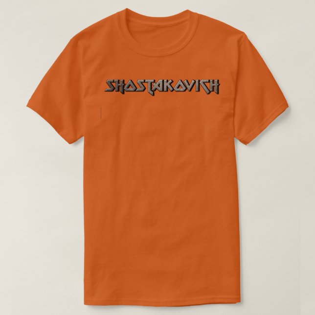 T-shirt Shostakovich (Design devant)