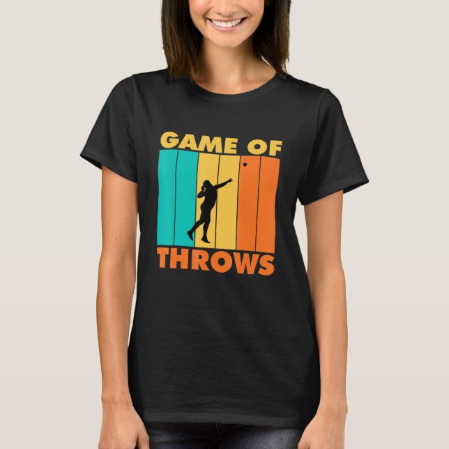 T-shirt Shot Put - Jeu De Jets Pour Shot Putter 2 (Devant)